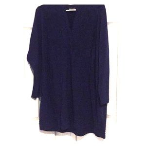 Navy over sized top or dress